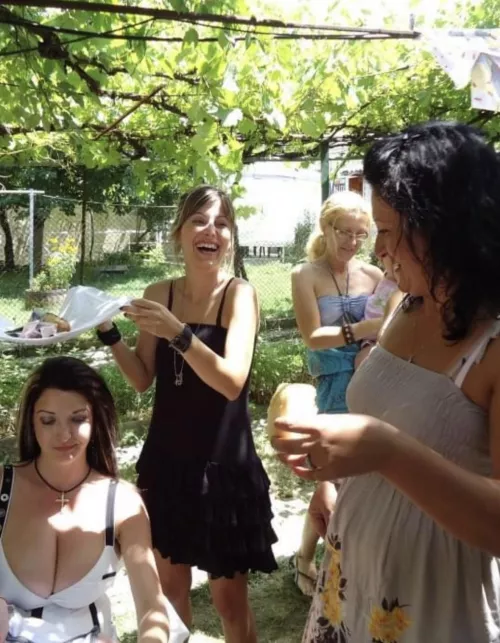 She laughs at her jealousy 