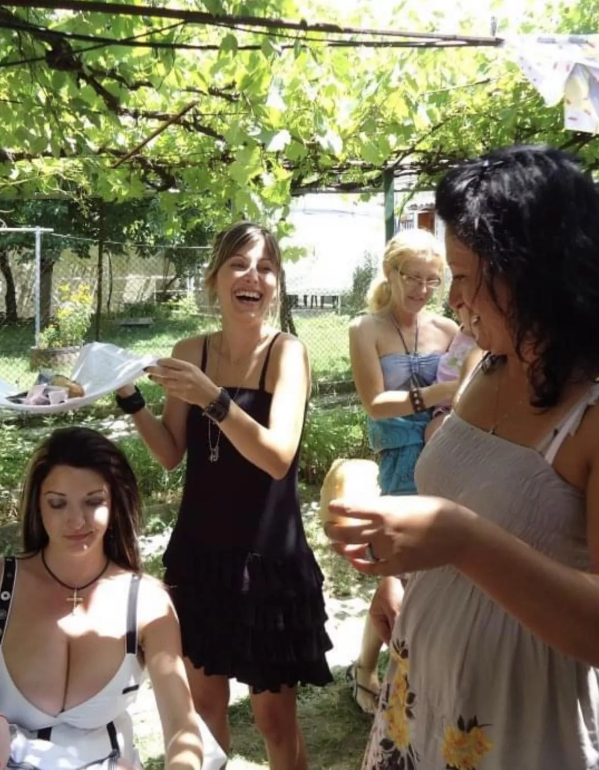 She laughs at her jealousy 