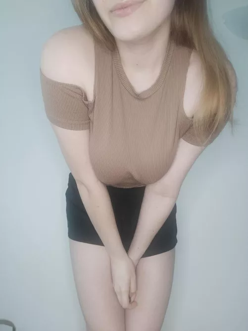 should i go outside without my bra?