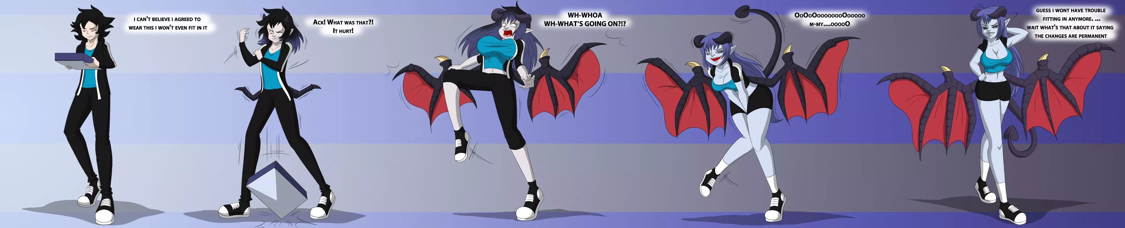 Succubus Transformation Sequence - TFSubmissions