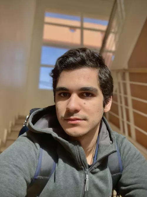 The face of exhaustion after a 24h shift!