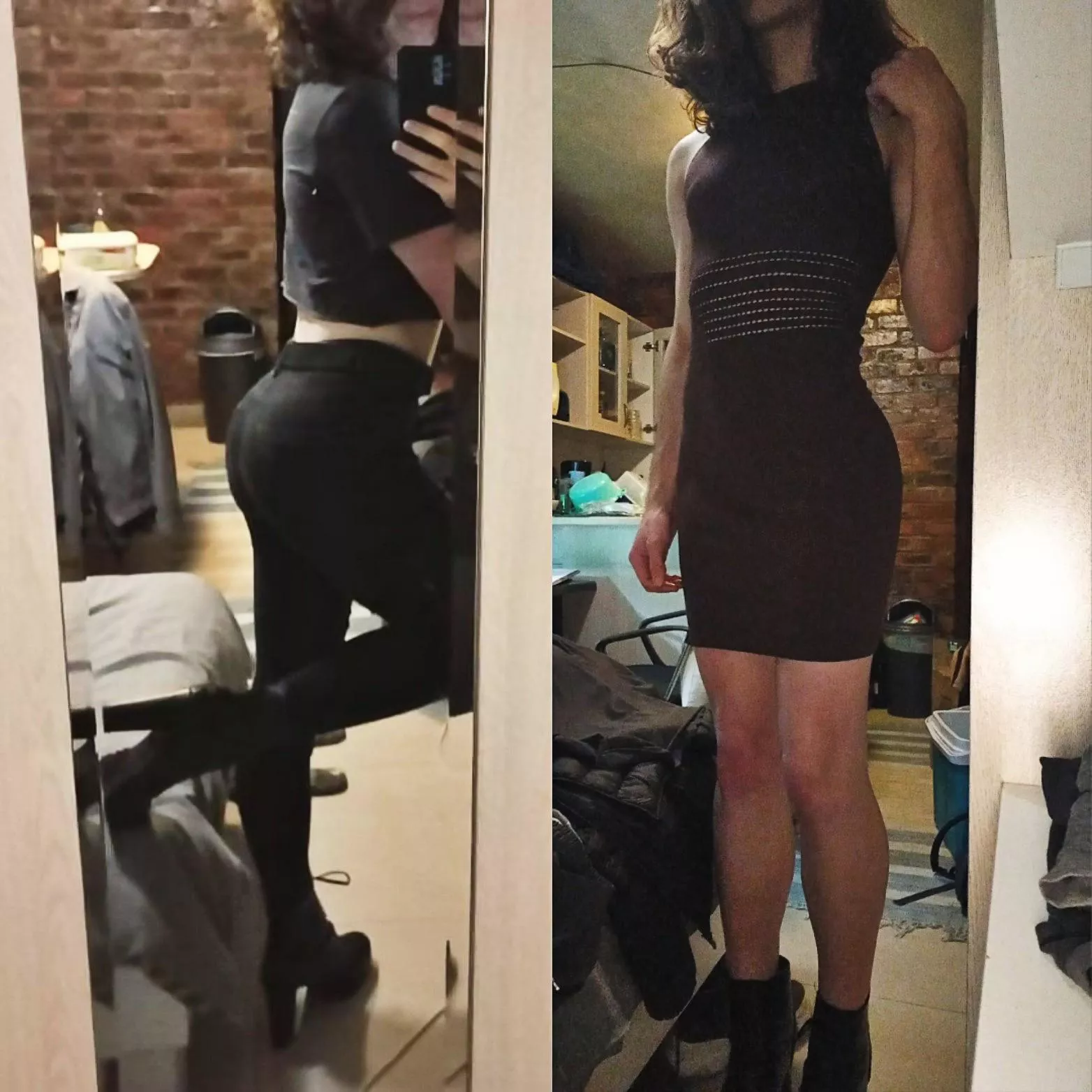 Which is better to wear to a club? 