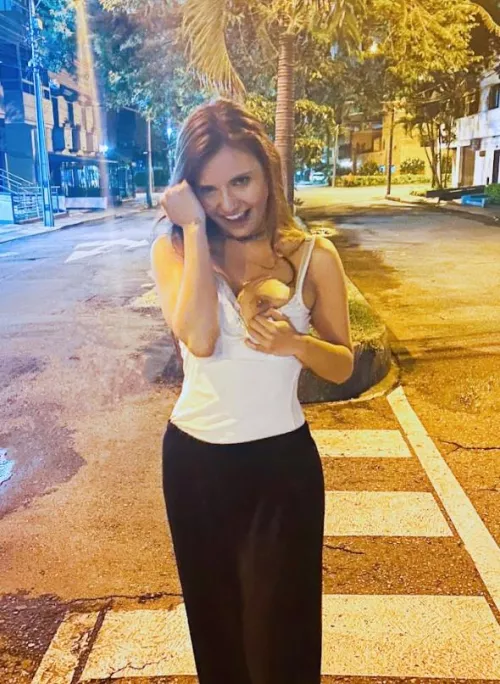 Who do you think saw me doing that on the street?