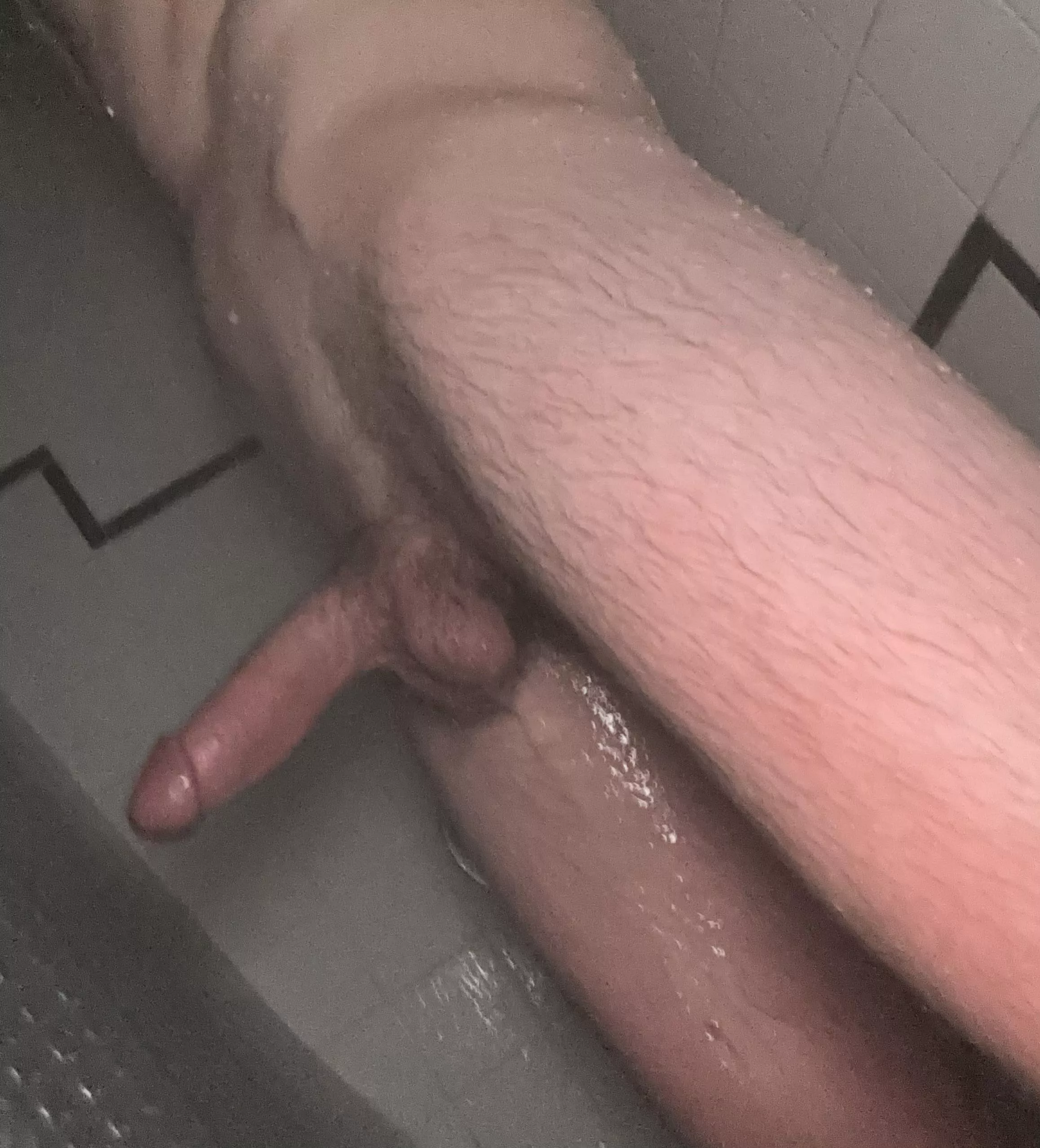 Who doesn’t like a big thick cock in the shower?