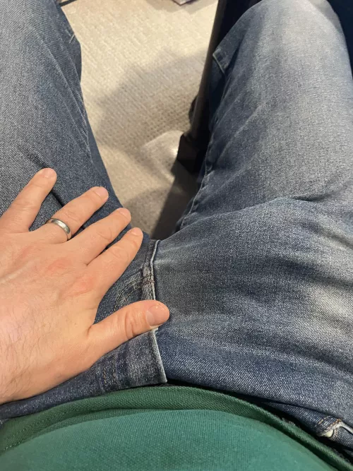 [40] Who wants to tease this married dad while family are around? 😈