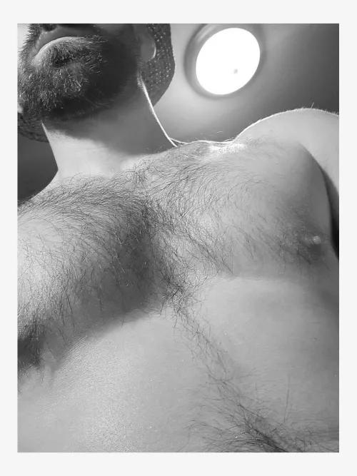 anyone into haury chested guys who like nipple play?