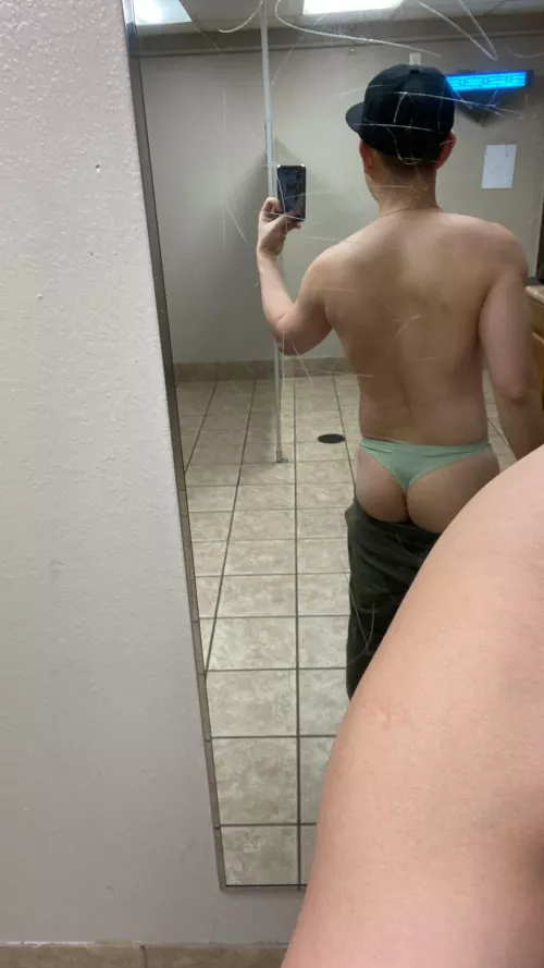 Anyone into public restroom?