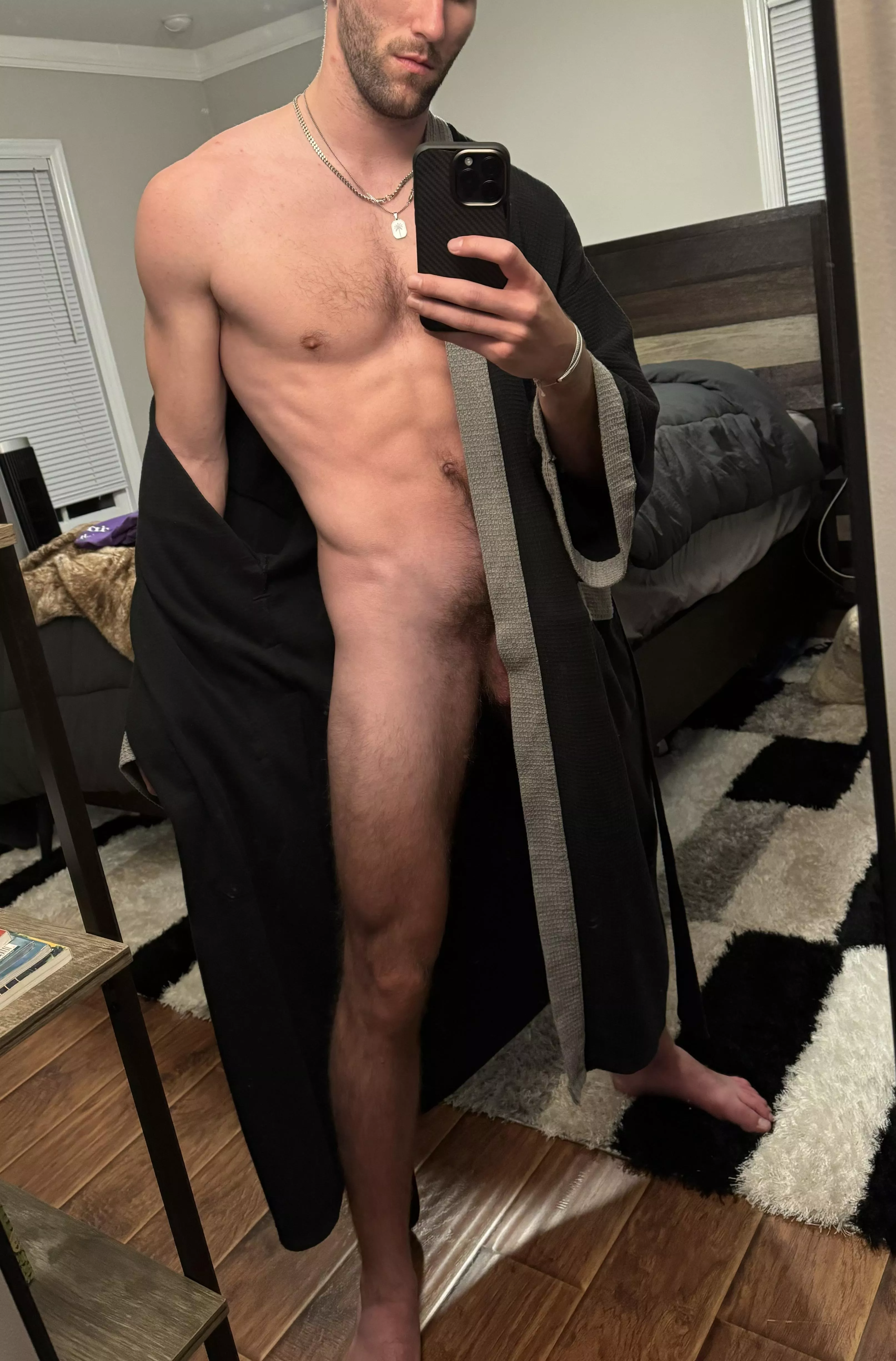 Be nice and you might just get to see what’s under the other half 