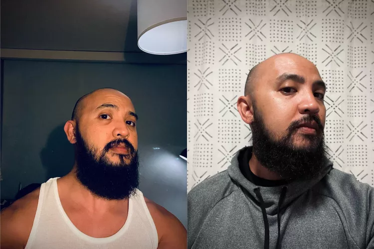 Beard was getting a little intense 😂 