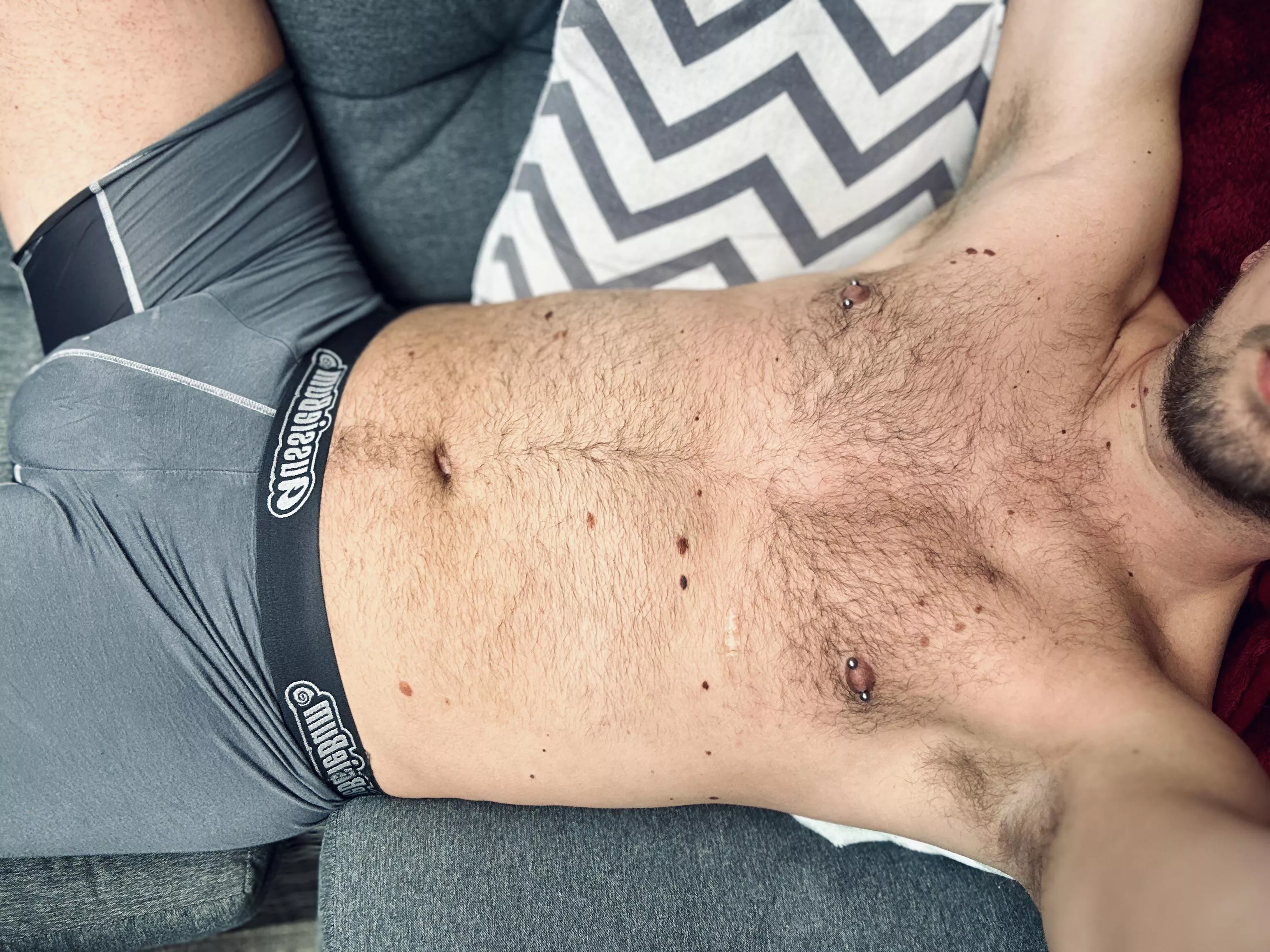 Chilling in the sun.