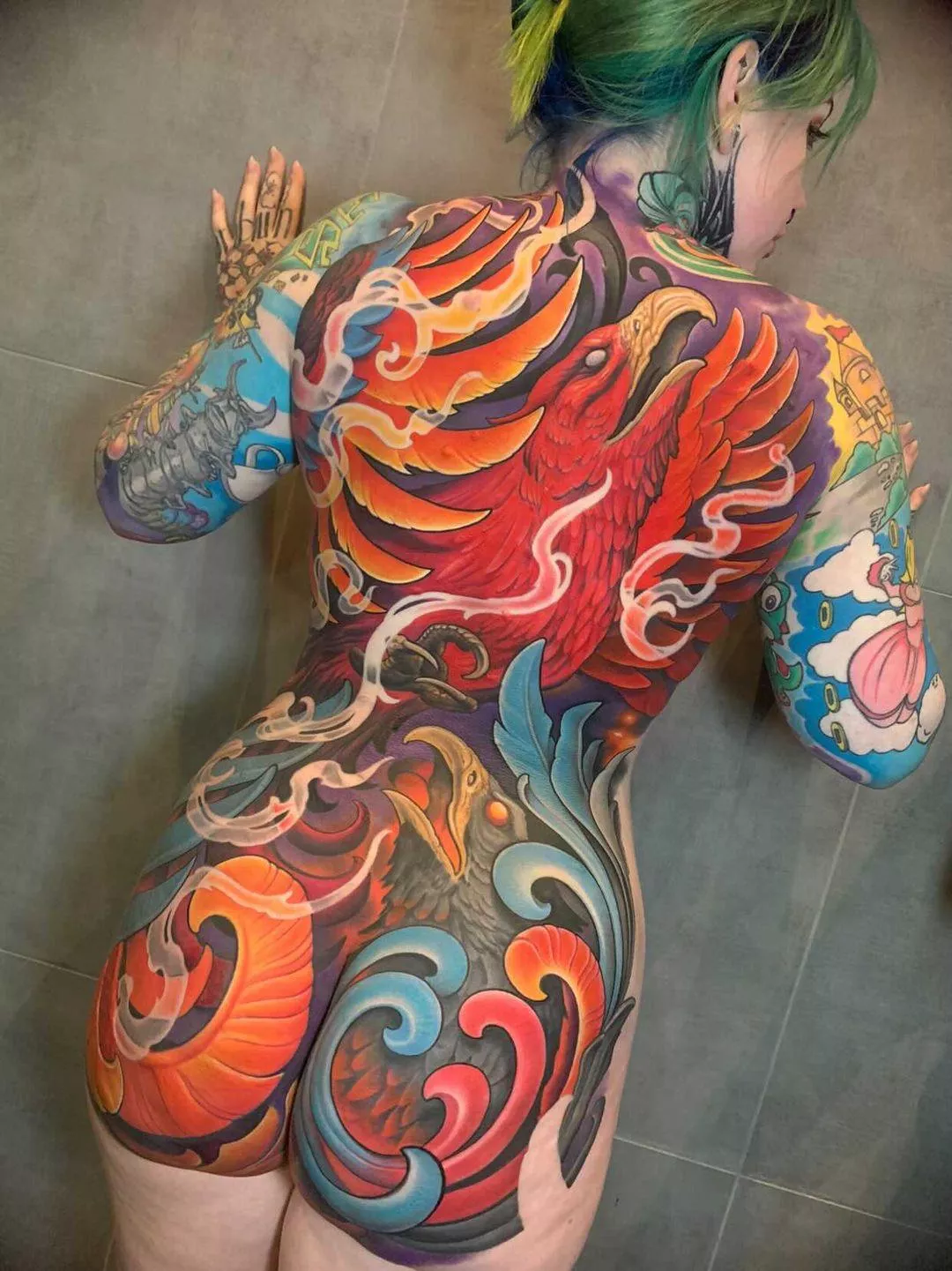 Colored tattoos better then black and white