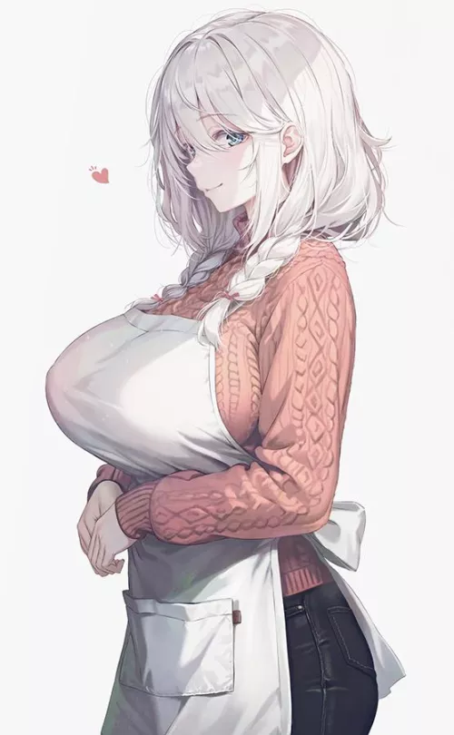 cute milf in apron [original]