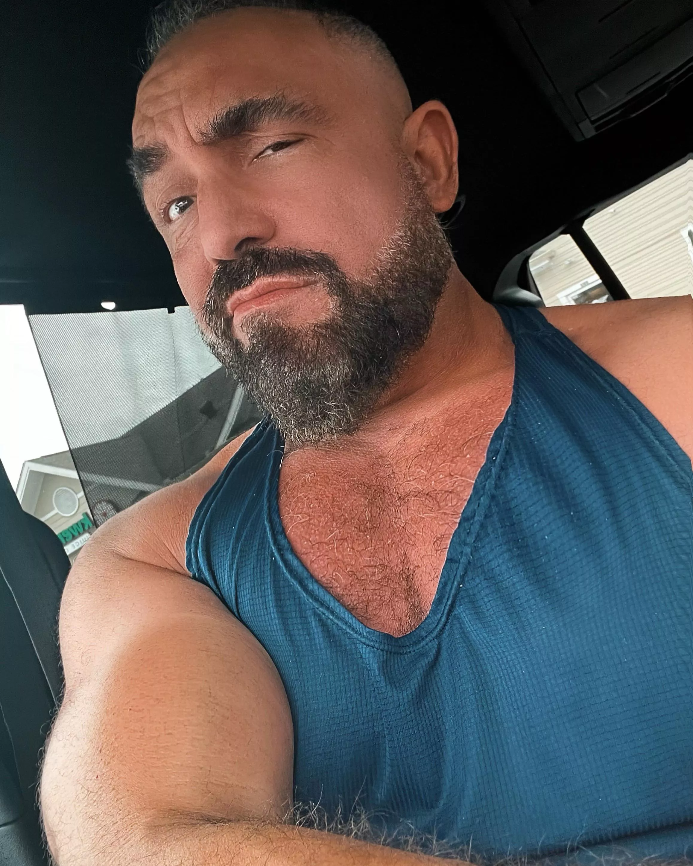 Do I look mean ? People tell me all the time I look like I’m ready to fight . Do I look mean ? People tell me all the time I look like I’m ready to fight .