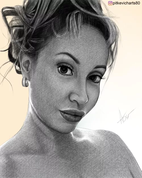 Fan art for Eva Notty, by Me