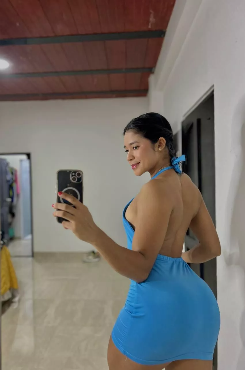 Feeling pretty in light blue