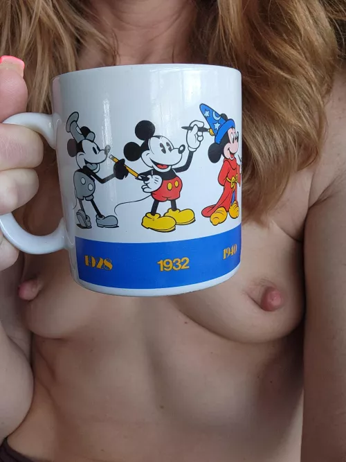 Fine china at the lakehouse. I drank bourbon out of it last night, now coffee this morning.