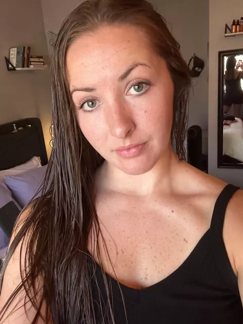 fresh from the shower, but maybe you can get me dirty again