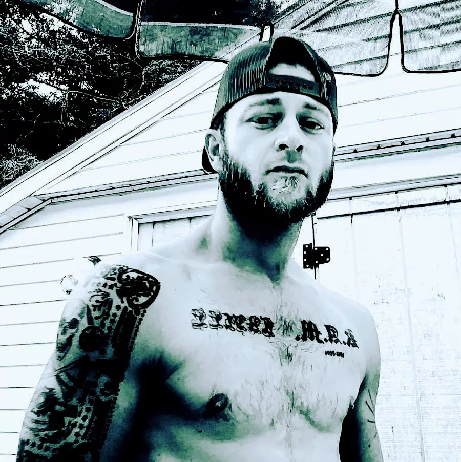 Hot dad with tattoos