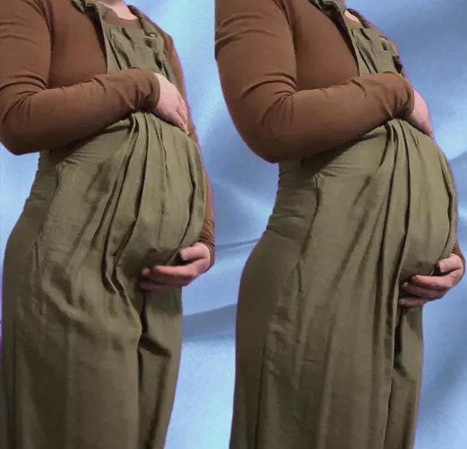 how many months preggo is it giving?