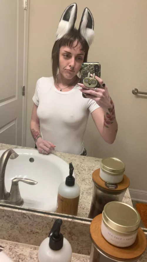 How the wife dresses for DND night!