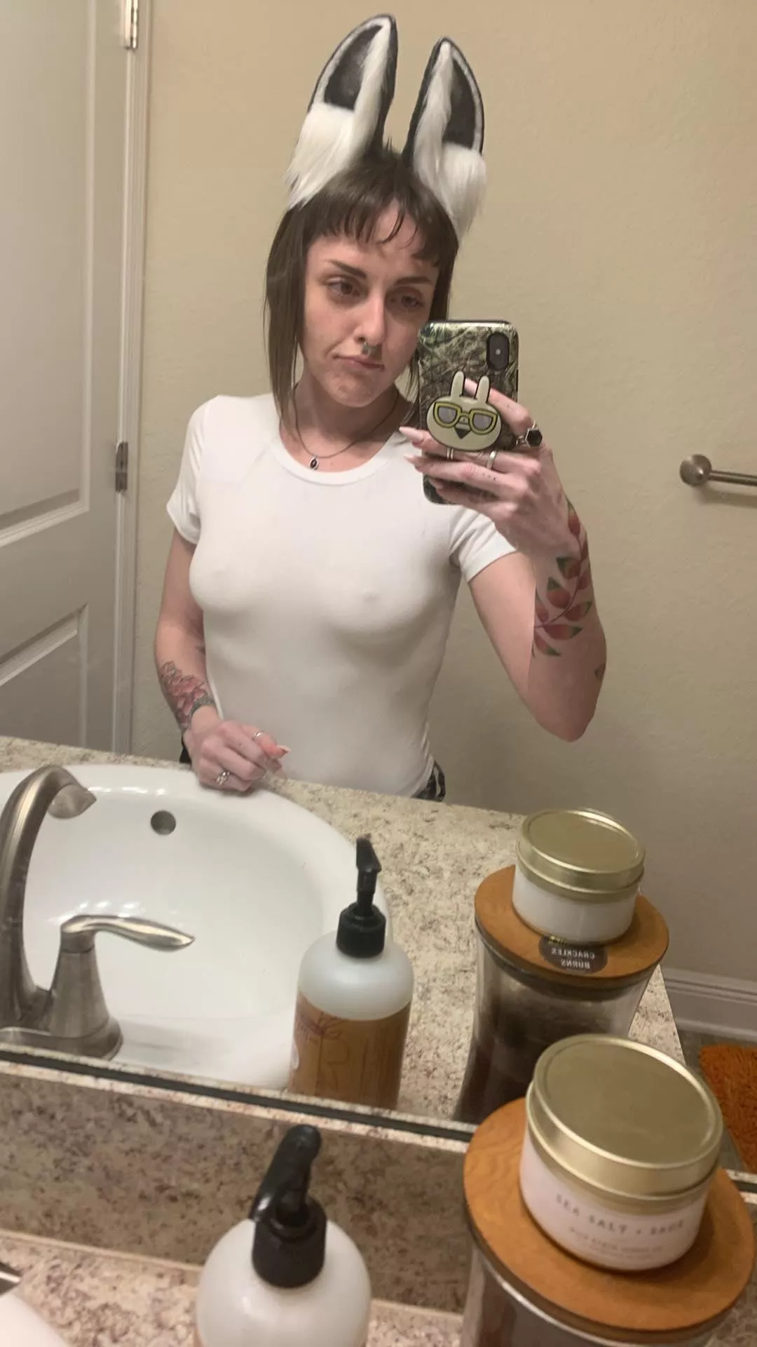 How the wife dresses for DND night!