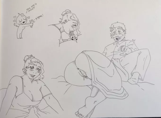 I got a lil excited🫣(art by me❤️)