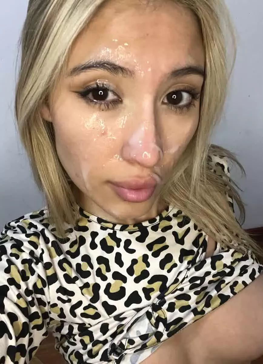 I need your cum on my face everyday