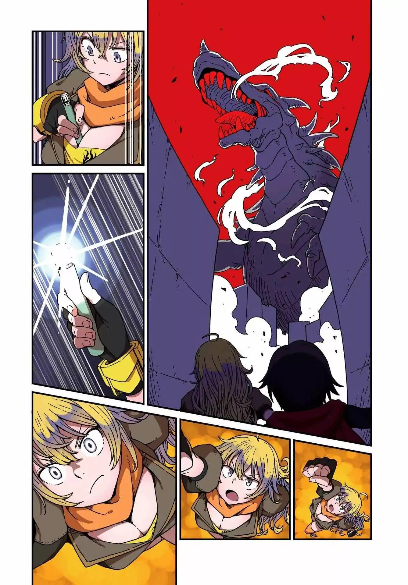 Im horny and wanna talk about this image from the OFFICIAL rwby manga story 'king of sisters'