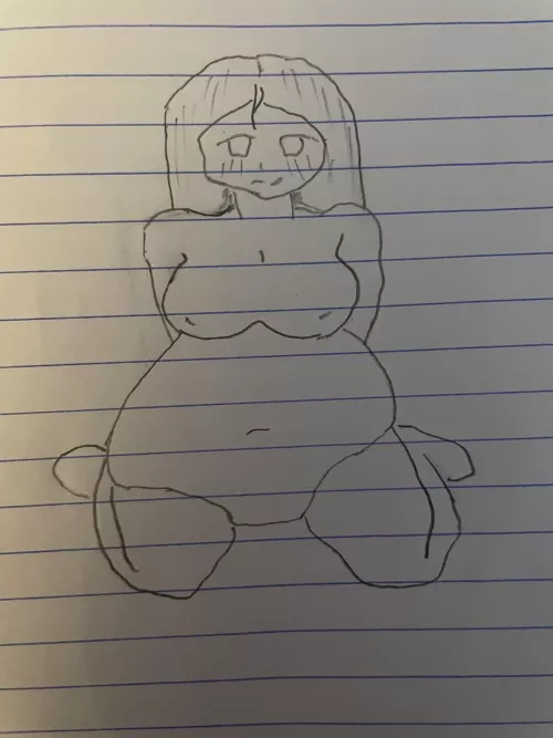 {Image}- I just drew this, can you guys give me some of your expert vore consumer criticism? 