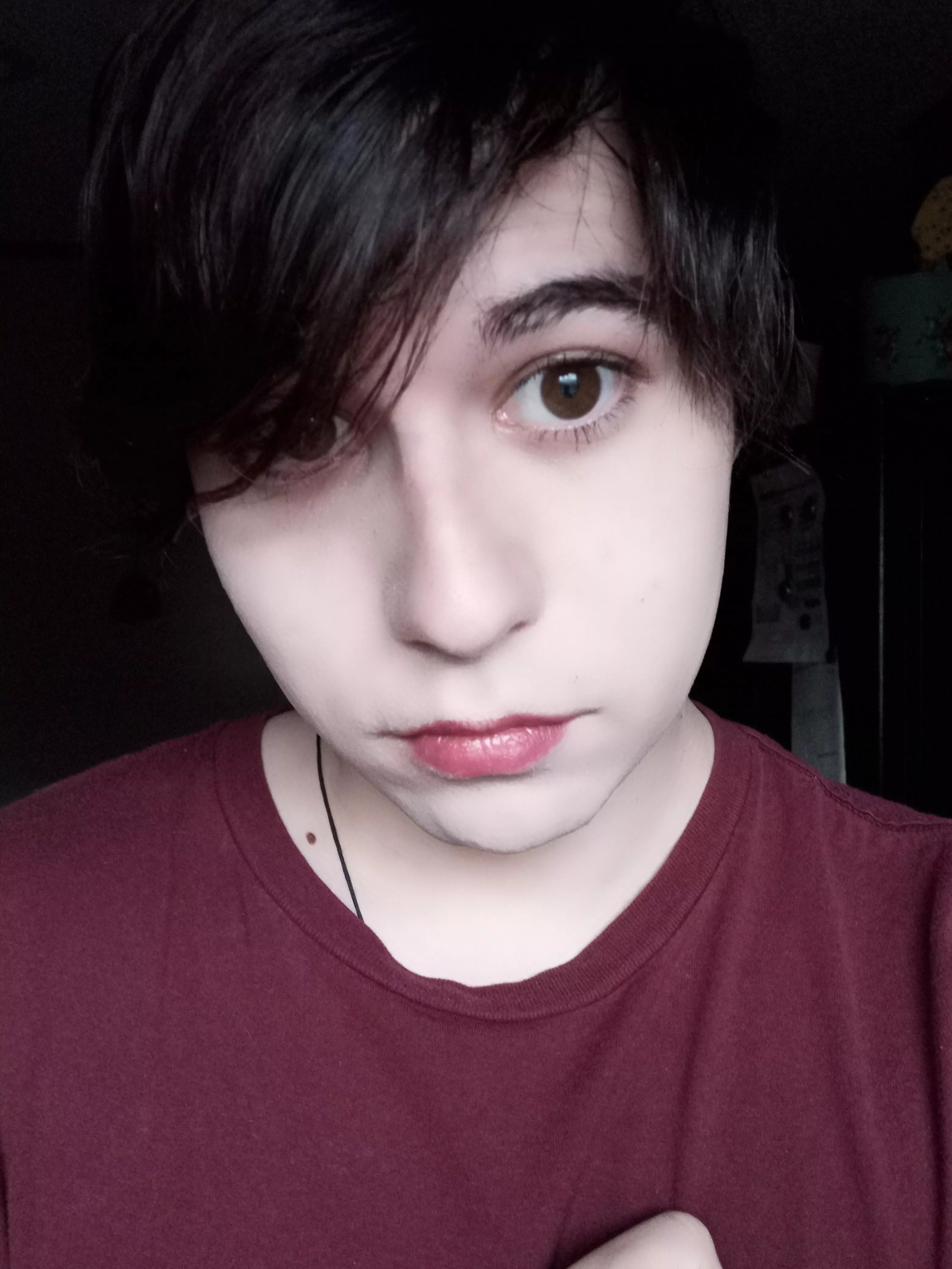 Is this an attractive look? Trans fem btw😅💖