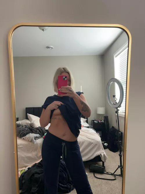 It's hot, we should take a shower together