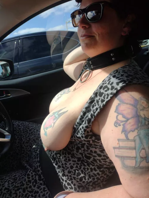 Just out for a drive (F).