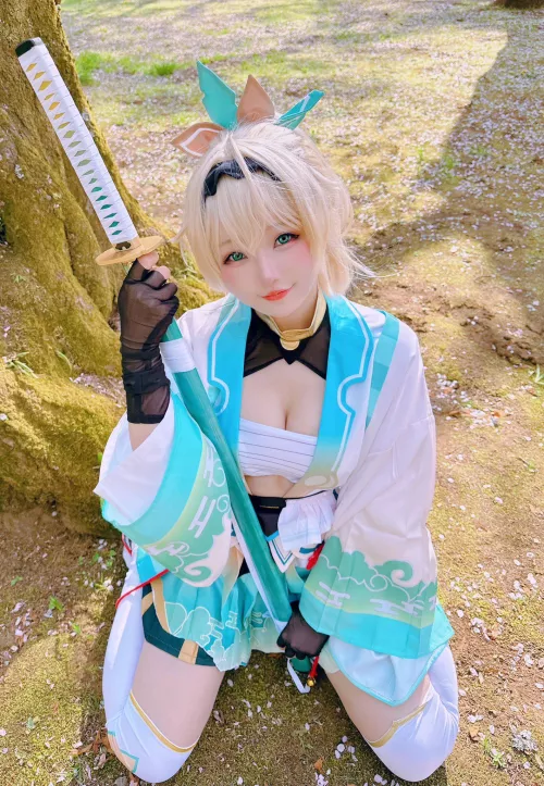 Kazama Iroha (Hololive) by Takanashi Hanari