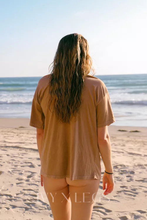 Keeping an eye out for surfers so I can take my shirt off 