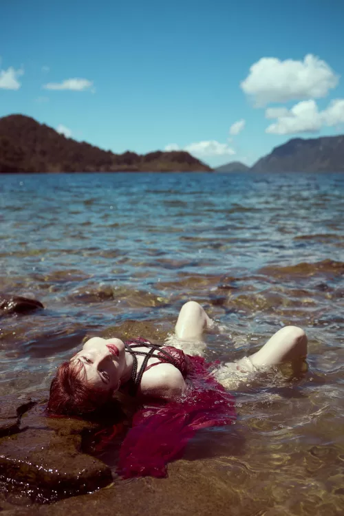 Lakeside with my muse