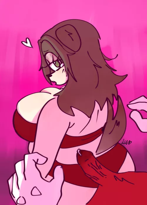 Layla loves when knuckles comes over 