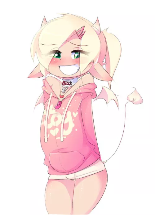 Looking cute (t-hoodie)