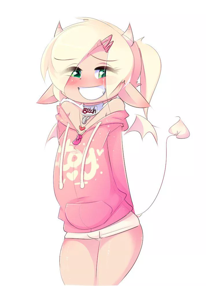 Looking cute (t-hoodie)