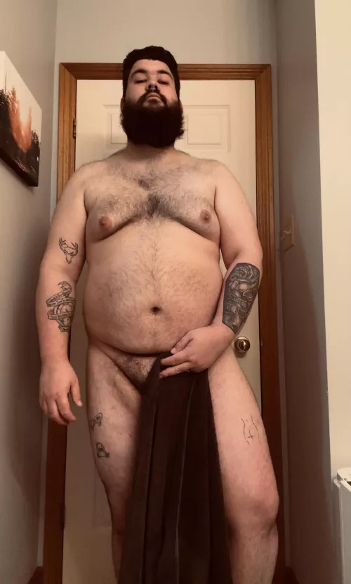 Mind taking my towel for me?