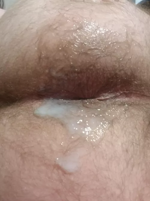 My ass is where cum belongs