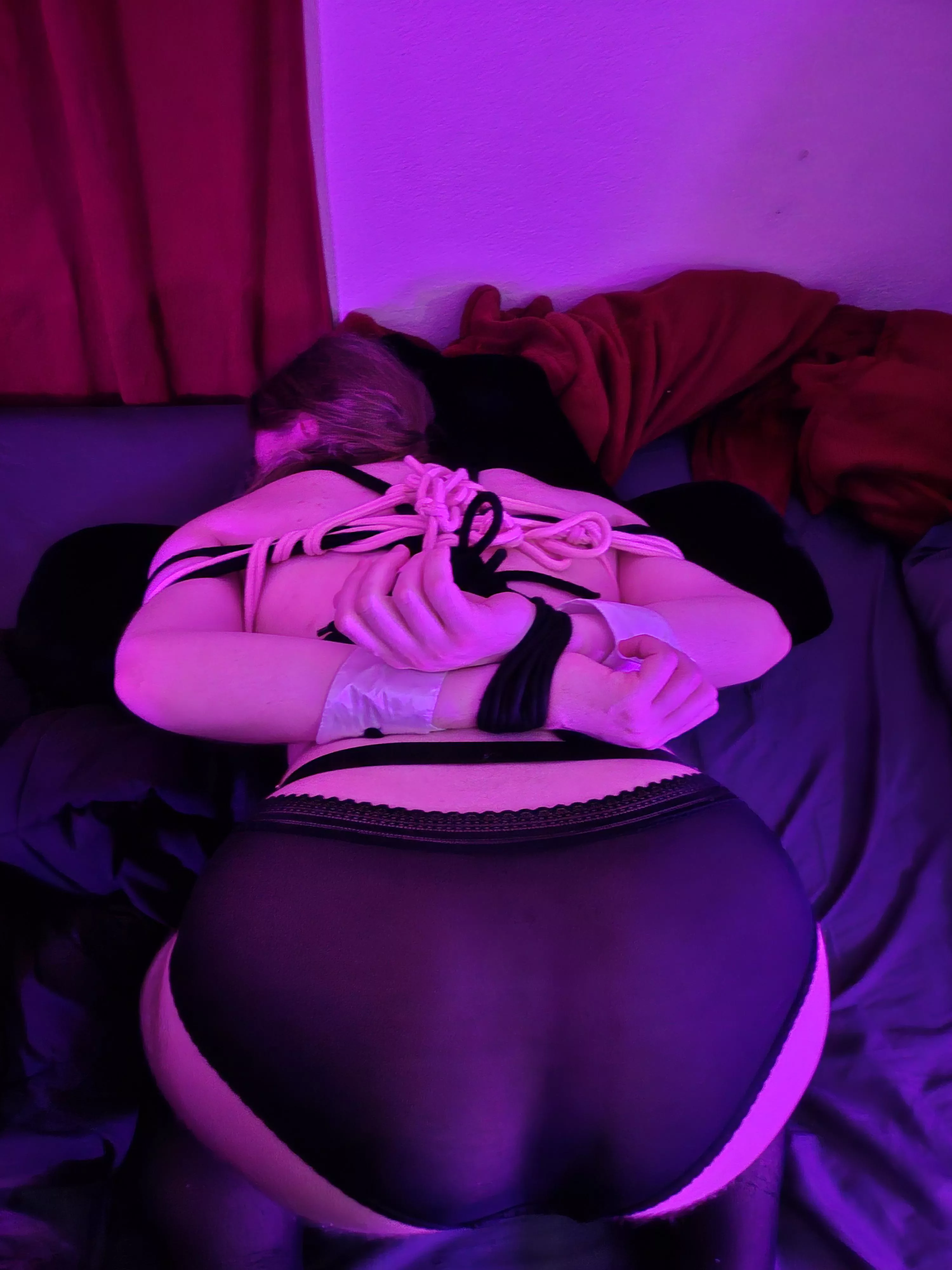 Not the cleanest ties, but had some fun with my(32f) sub(23m)!