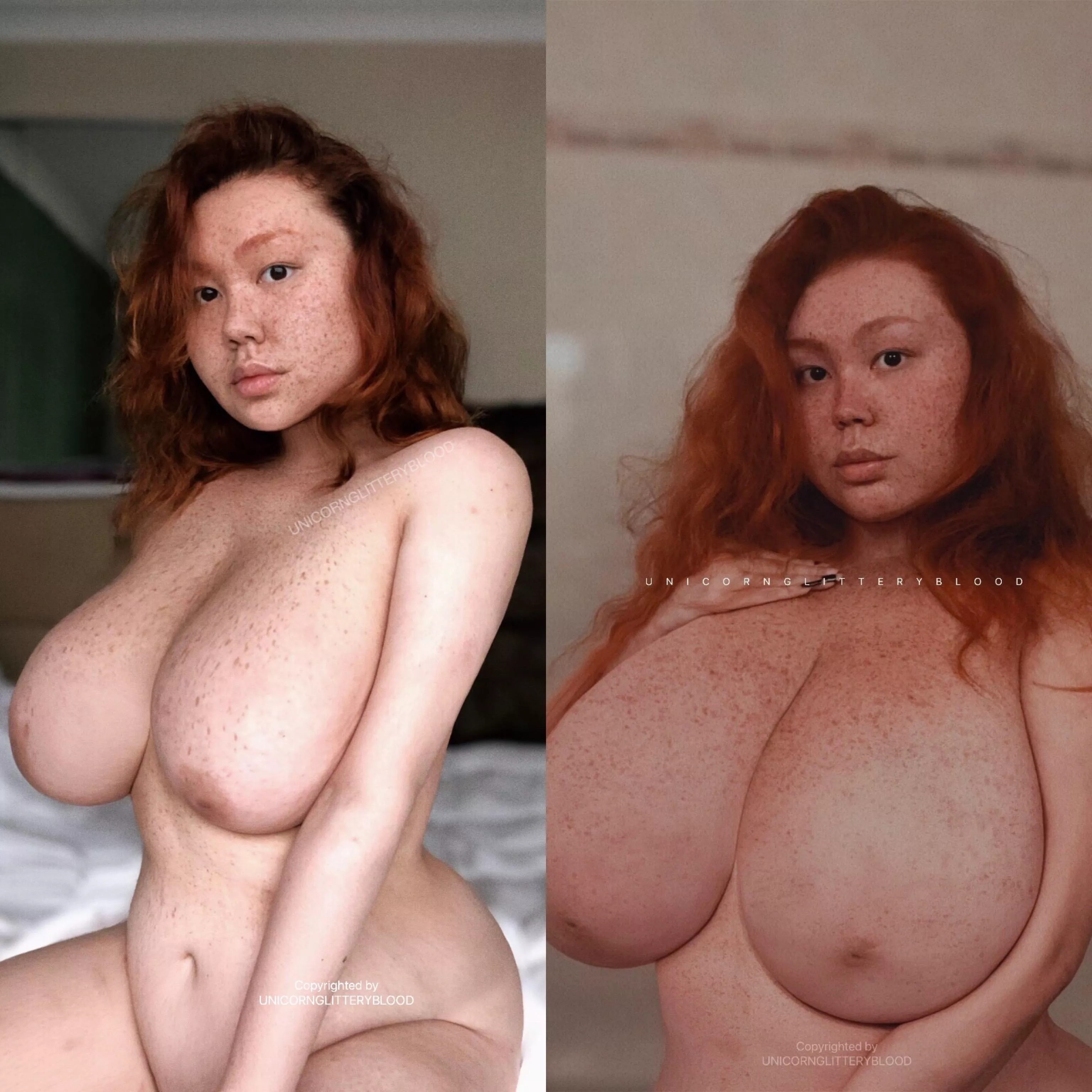 [OC] my natural boobs growth, are they too big now?