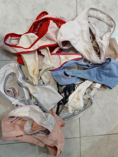 oops!  I dirty a lot of panties this week