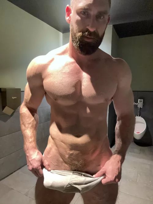 Post workout bulge