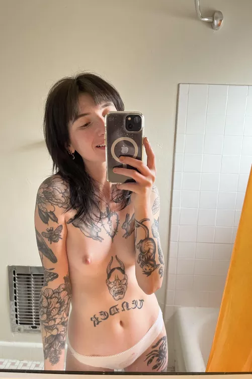 Showering with others conserves water btw