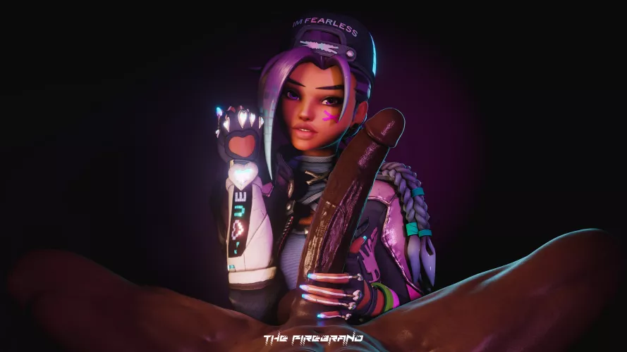 Sombra Measuring a Huge Cock (The Firebrand)