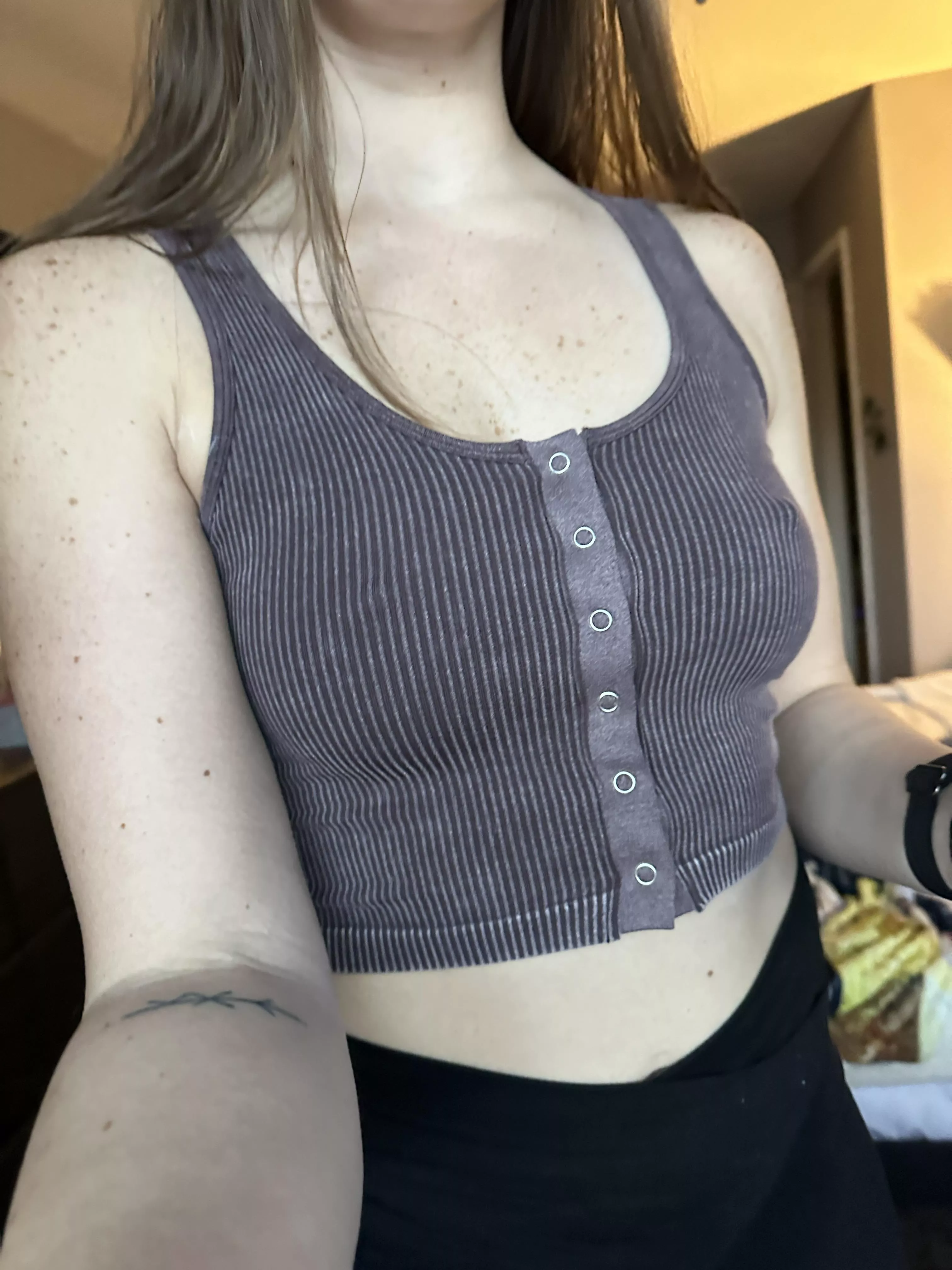 surely it's not a problem if I don't wear a bra with this top