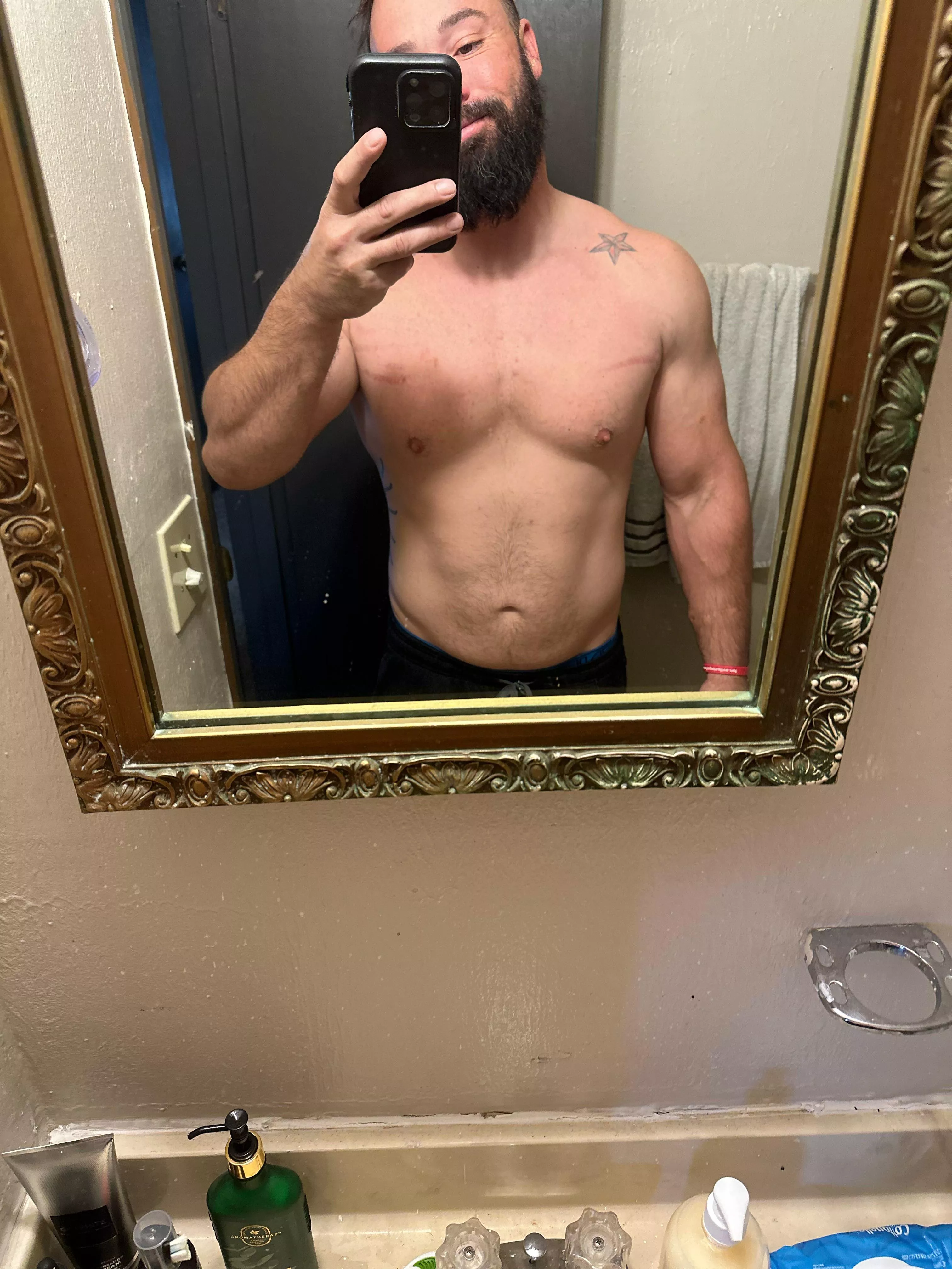 Took a week off fro[m] diet and gym. Only gained 3 lbs