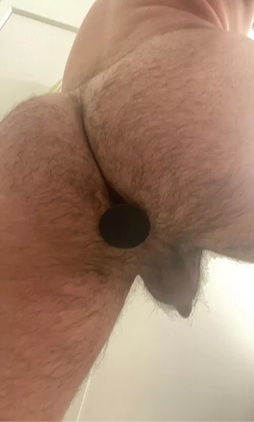 Training my ass for my first cock