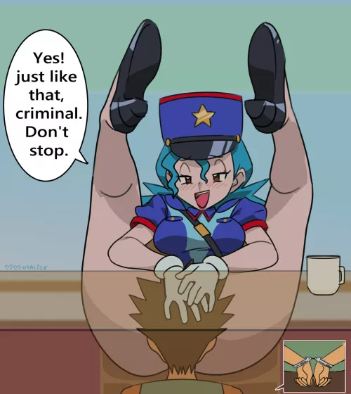 Trying to earn his freedom